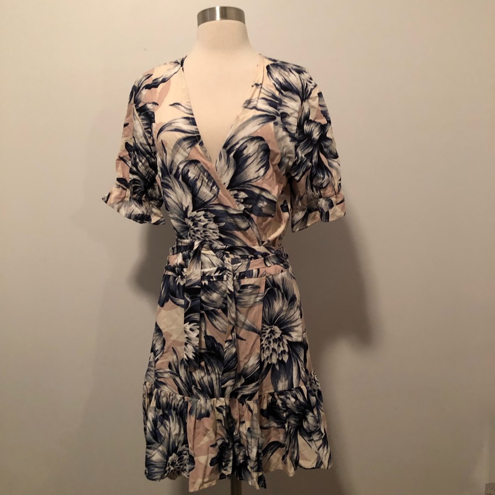 Stillwater Mini Wrap Dress